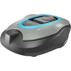  Gardena 04050-60 SILENO m2-Robot cortacésped, Gris antracita turquesa negro naranja, bis zu 2000 m² 