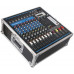 Mezclador de audio portátil Mezclador Maleta portátil con el amplificador de 8 canales del mezclador con el amplificador mezclador profesional de la etapa del amplificador mezclador con el amplificado Mezclador de audio portátil Mezclador Maleta portátil con el amplificador de 8 canales del mezclador con el amplificador mezclador profesional de la etapa del amplificador mezclador con el amplificado