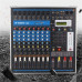 Mezclador de audio portátil Mezclador Maleta portátil con el amplificador de 8 canales del mezclador con el amplificador mezclador profesional de la etapa del amplificador mezclador con el amplificado Mezclador de audio portátil Mezclador Maleta portátil con el amplificador de 8 canales del mezclador con el amplificador mezclador profesional de la etapa del amplificador mezclador con el amplificado